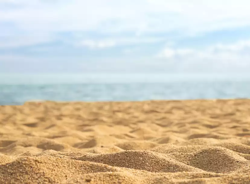 Sand at the beach